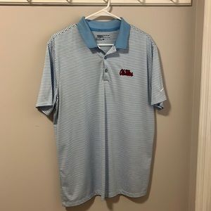 Ole Miss Nike golf polo L
